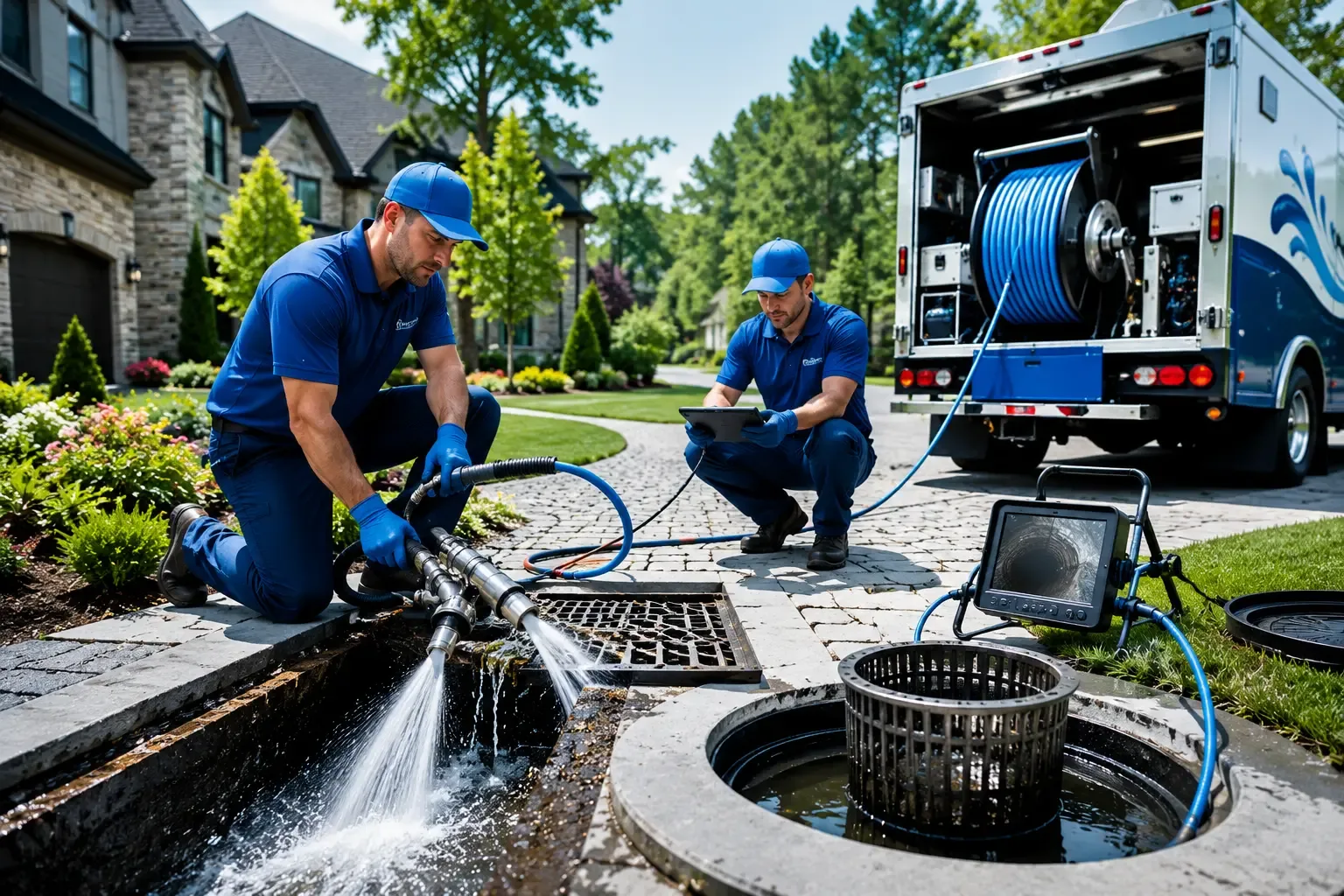 Local outdoor drain cleaning professionals in Eidson, TN